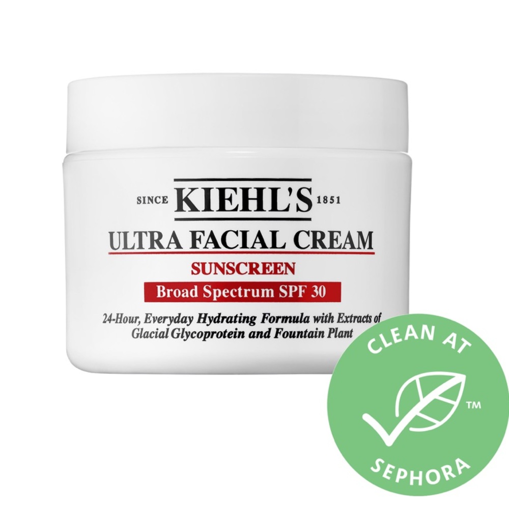 🌿 Kiehl's Since 1851 Ultra Facial Cream Sunscreen SPF 30 - Picture 1 of 11